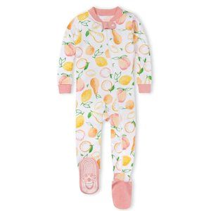 Burt's Bees Sweet and Sour Organic Cotton One Piece Pajamas